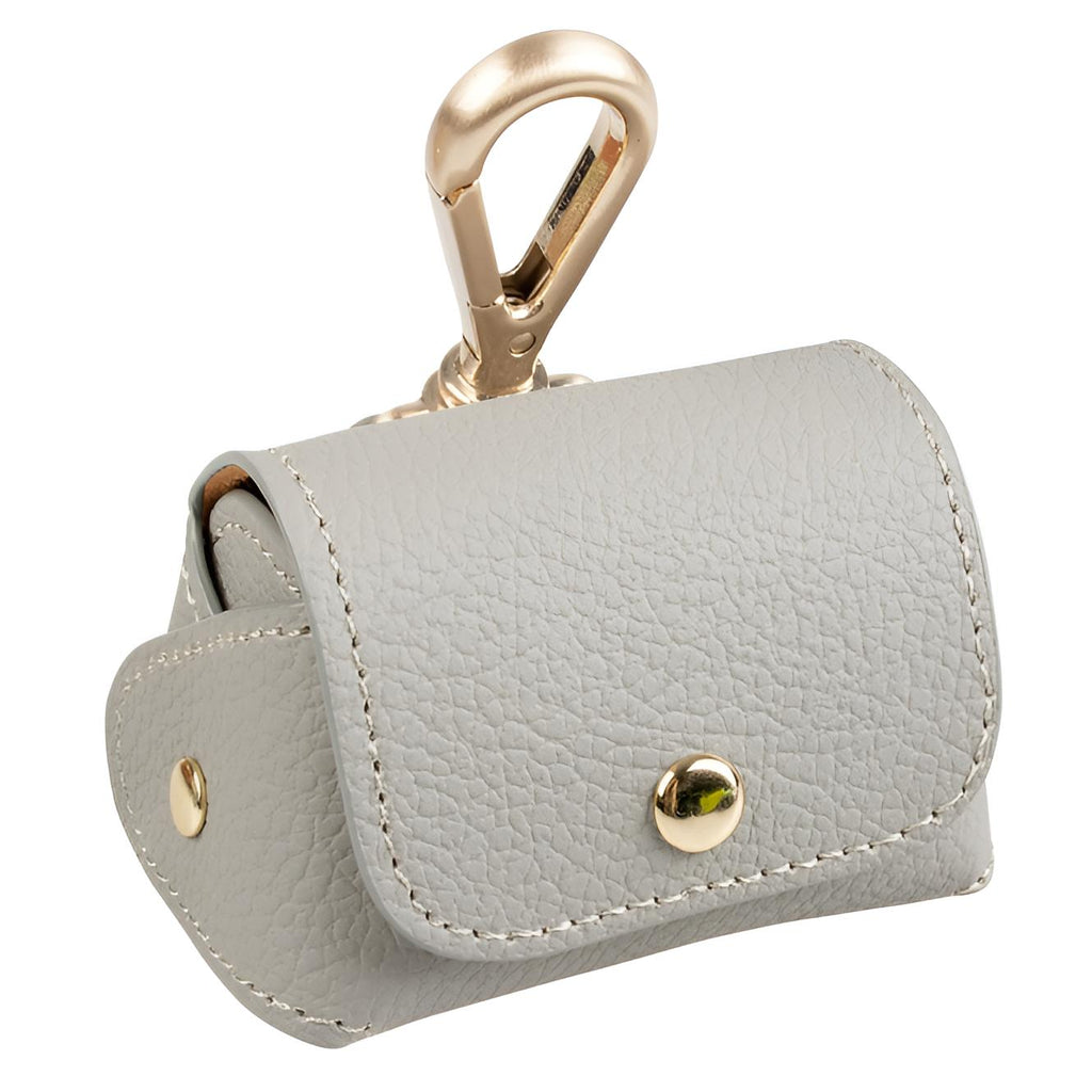 Duvoplus Hundekotbeutelspender Kunstleder grau